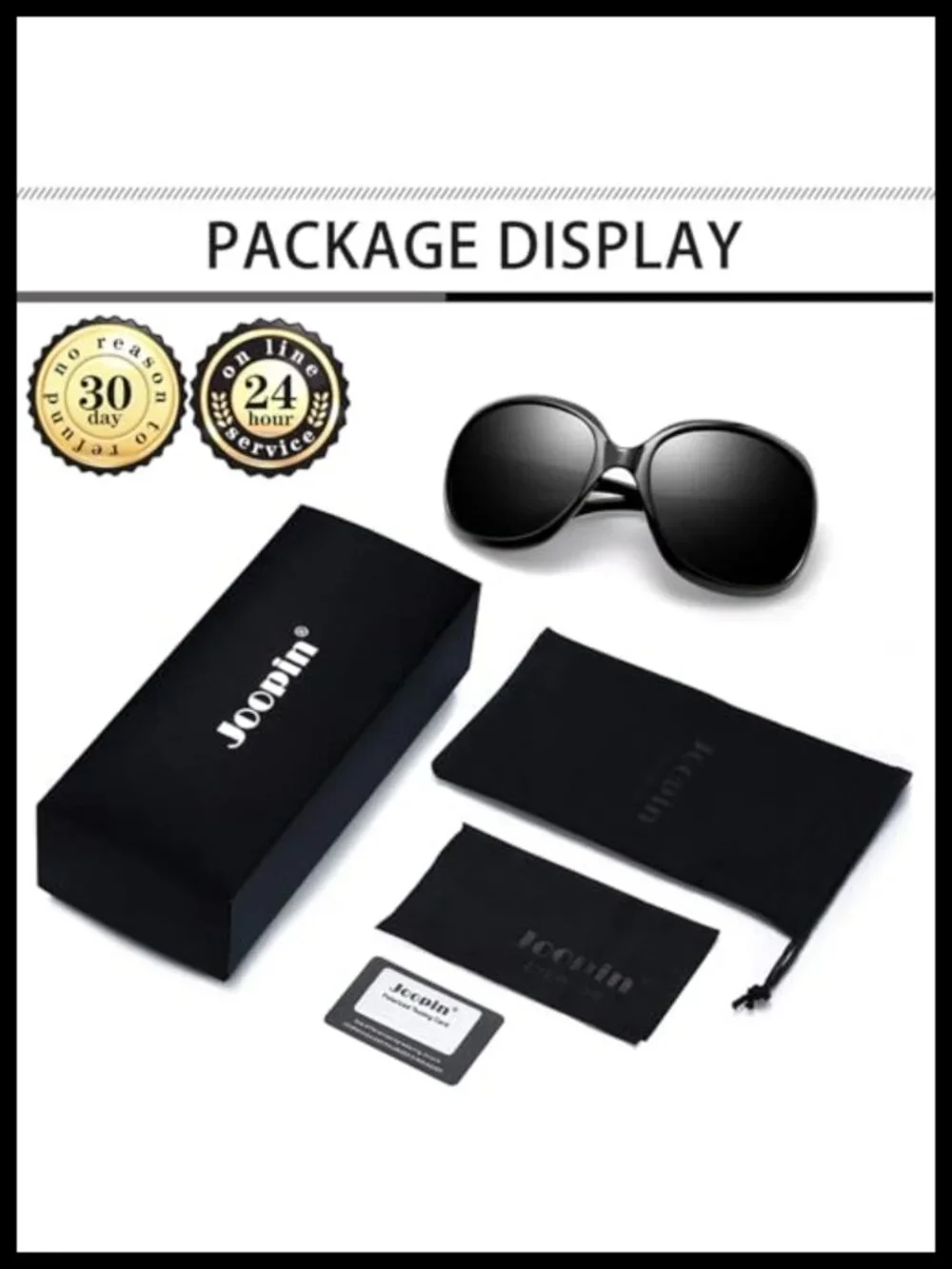 Oversized Polarized Butterfly Sunglasses UV400 Protection Women